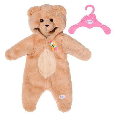 Комбинезон для кукол Baby born Мишка Zapf Creation 68496 43 сантиметра 1